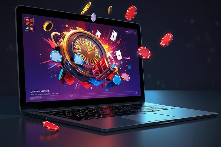 Tampilan beranda pacubet dengan nuansa premium mobile